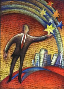 reaching for stars imagination